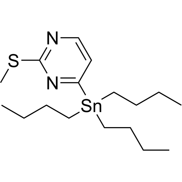 2-Methylthio-4-(tributylstannyl)pyrimidine 123061-49-4